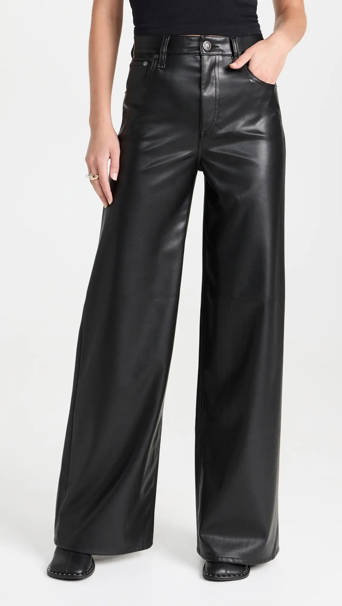 Rag & Bone Sofie Faux Leather Pants | Shopbop | Shopbop