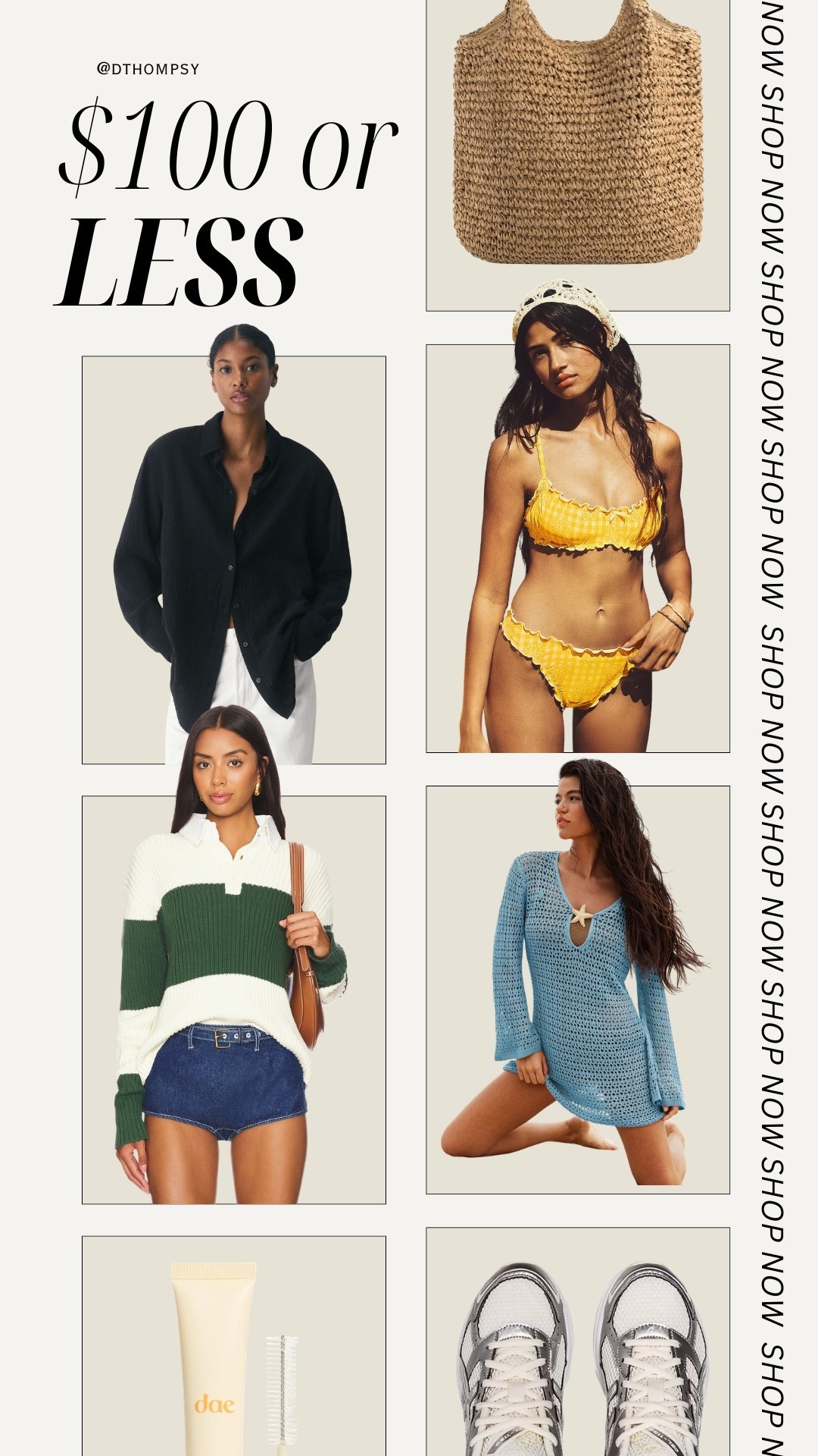 some of my favorite spring and summer picks for $100 or less! 

#LTKSeasonal