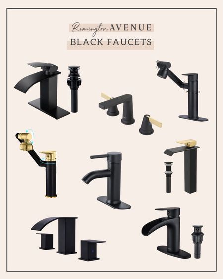 Black faucets are so classic! I used them in my basement bathroom renovation!

#faucet #bathroom

#LTKhome