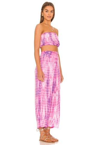 Tiare Hawaii Heatwave Set in Pink & Gray Leo from Revolve.com | Revolve Clothing (Global)