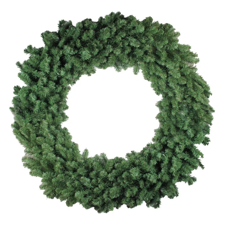 Colorado Spruce Artificial Christmas Wreath - 60-Inch Unlit | Birch Lane
