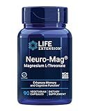 Life Extension Neuro-Mag Magnesium L-Threonate, 90 Vegetarian Capsules Ultra-Absorbable Magnesium... | Amazon (US)