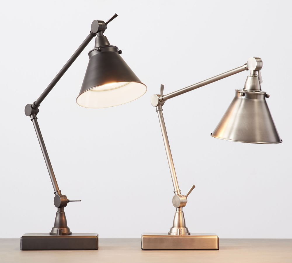 Architect's Adjustable USB Task Table Lamp | Pottery Barn (US)