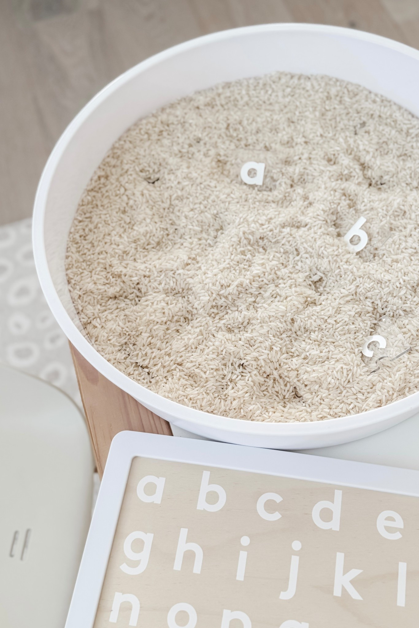 Camp Magic Playbook — Bookworm Week

Alphabet Puzzle Seek-and-Find Play Tray for our #LTKToddler! 📚🐛

This was a super straightforward activity, but it kept my preschooler engaged for at least 20 minutes! I chose rice for this tray activity, but you can use any filler you’d like (colorful alphabet pasta would have been super cute!)

#LTKKids