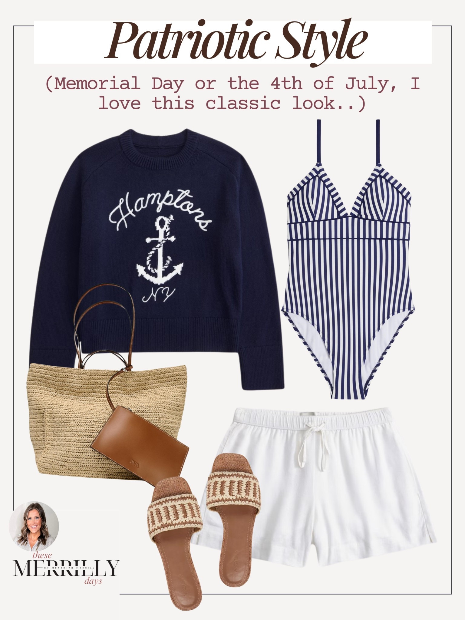 Memorial Day Outfit / 4th of July Outfit / Patriotic outfit 

#LTKShoeCrush #LTKItBag #LTKStyleTip