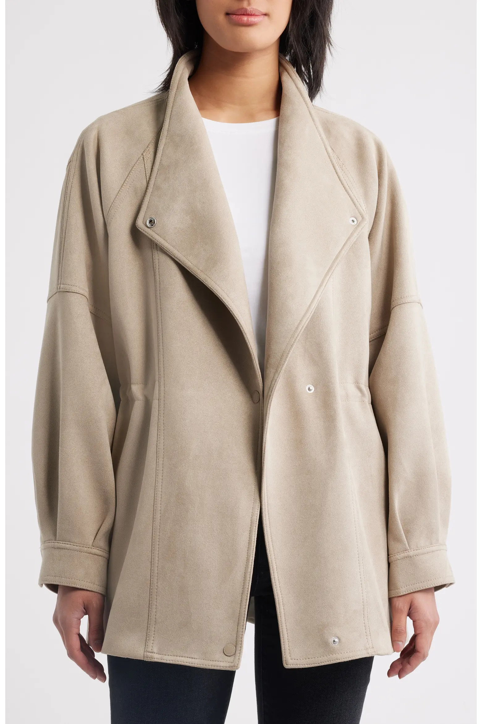 Faux Suede Jacket (Women) | Nordstrom | Nordstrom