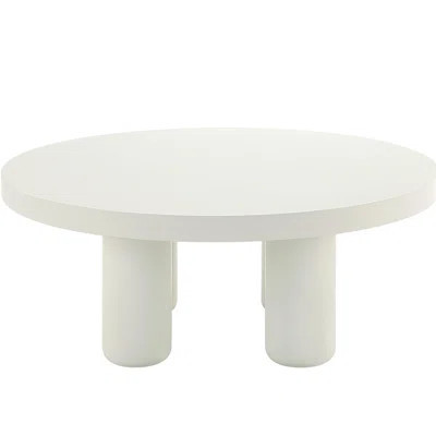 White Coffee Table - Offering A Chic And Practical Design Modern Furniture Creating Stylish Ambience | Wayfair North America