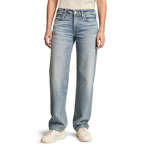 Lucky Brand Women's Low Rise The Baggy Relaxed Jean, Pisces, 30W x 29L | Amazon (US)