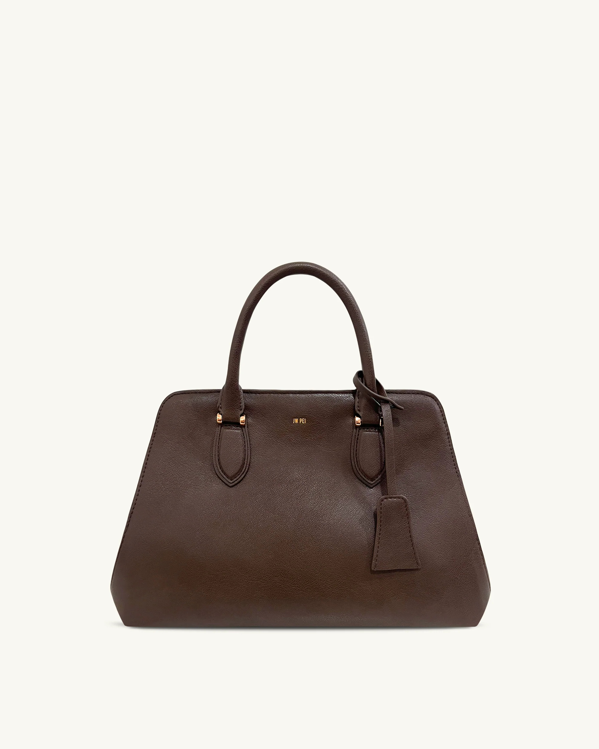 Lara Tote Bag - Dark Brown | JW PEI US