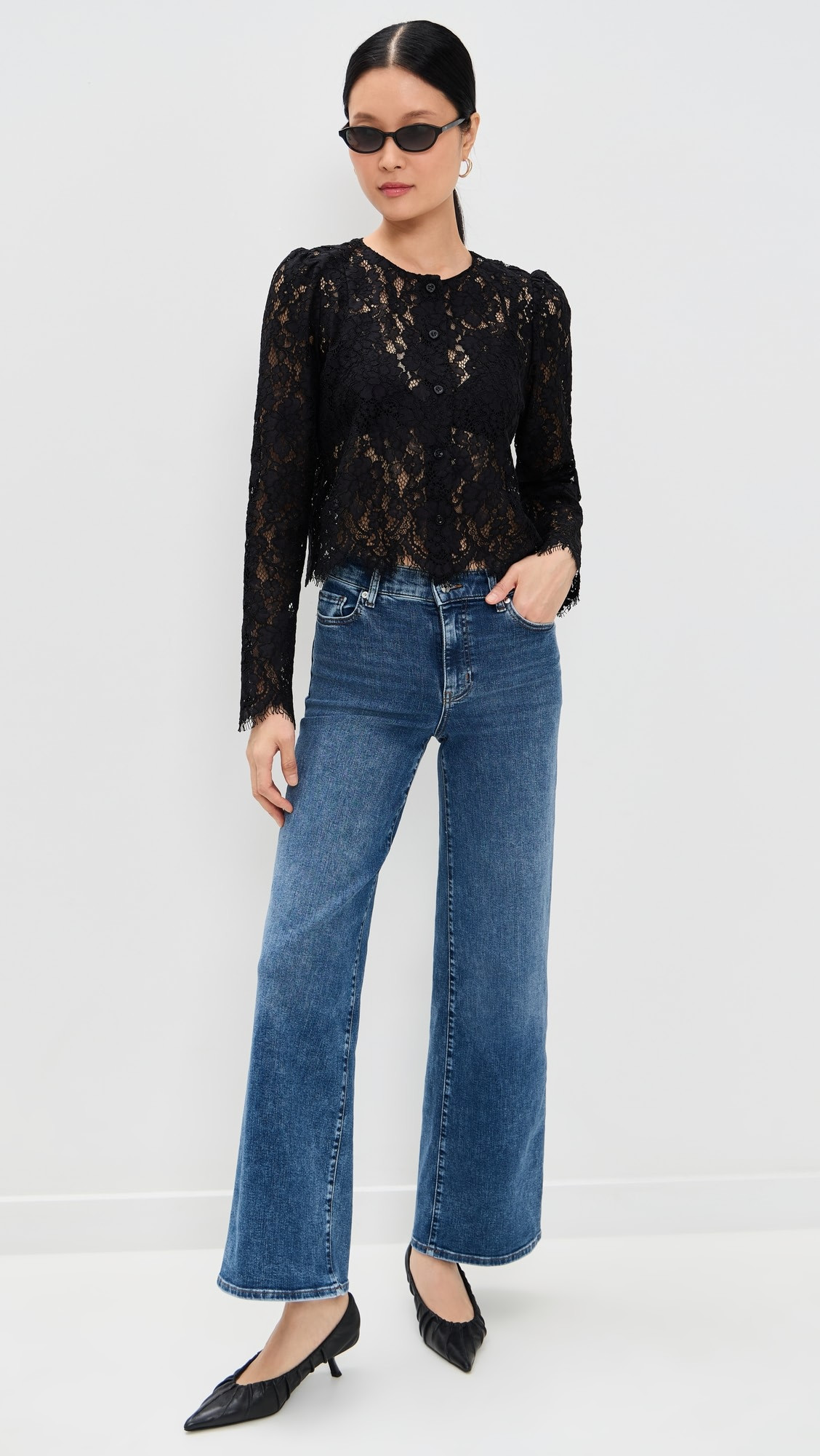 The Lace Blouse | Shopbop