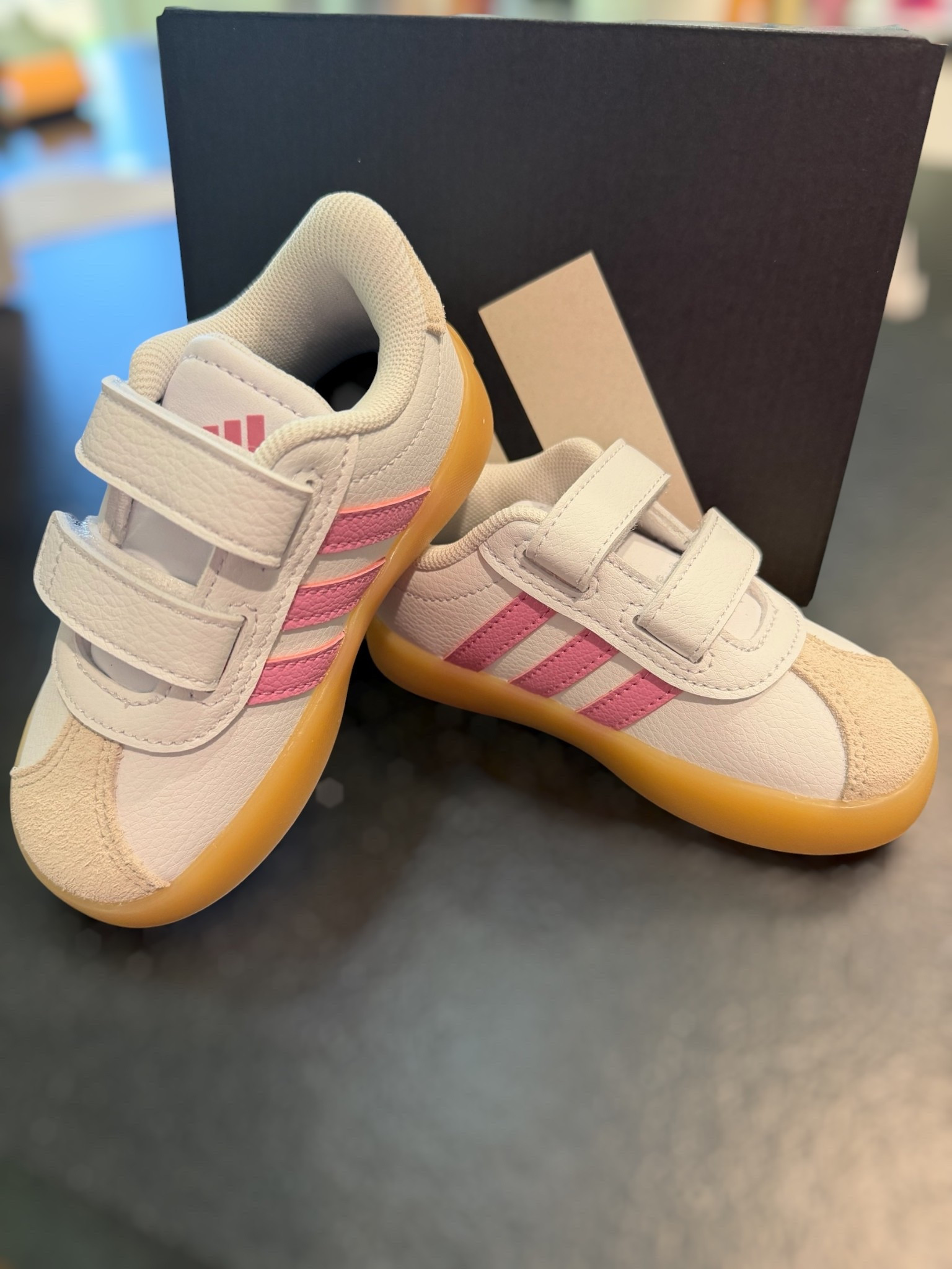 Pink Stripe Adidas Sneakers for Littles 👟🎀💕

The sweetest little sneakers for your mini 💗👟 These pink stripe adidas are such a perfect mix of sporty and girly, with easy velcro straps (mom win 🙌) and a classic gum sole that goes with everything

They pair perfectly with dresses, play outfits, or even a cute athleisure look for school or errands 💕 such a versatile everyday shoe!

toddler sneakers, adidas kids shoes, pink stripe sneakers, toddler girl outfits, sporty preppy style, kids everyday shoes, velcro toddler shoes, little girl sneakers 💗👟🎀

#LTKKids #LTKBaby #LTKActive