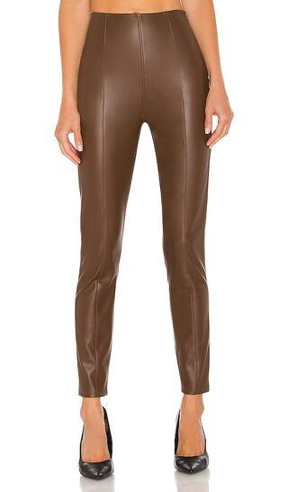 Spitfire Stacked Skinny Legging in Wild Mustang | Revolve Clothing (Global)