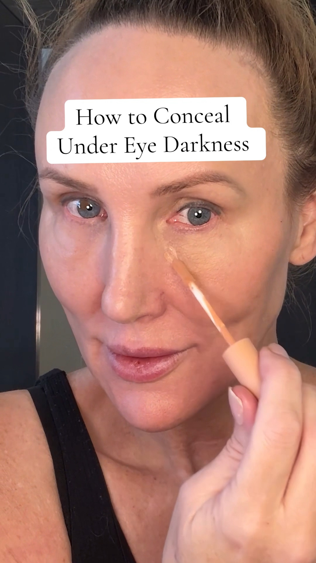 How to conceal u see eye darkness! 

#makeuptips #over50makeup #over40makeup #undereuedarkness #bruisecoverup @elfcosmetics @georgioarmani @gisou @lauramercier 

#LTKOver40 #LTKBeauty