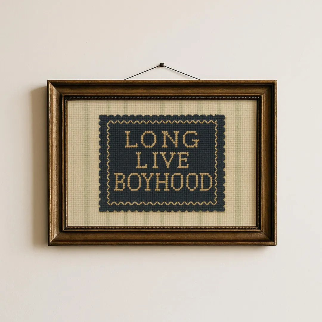 Long Live Boyhood Print ∙ Vintage Boy Room Art - Etsy | Etsy (US)