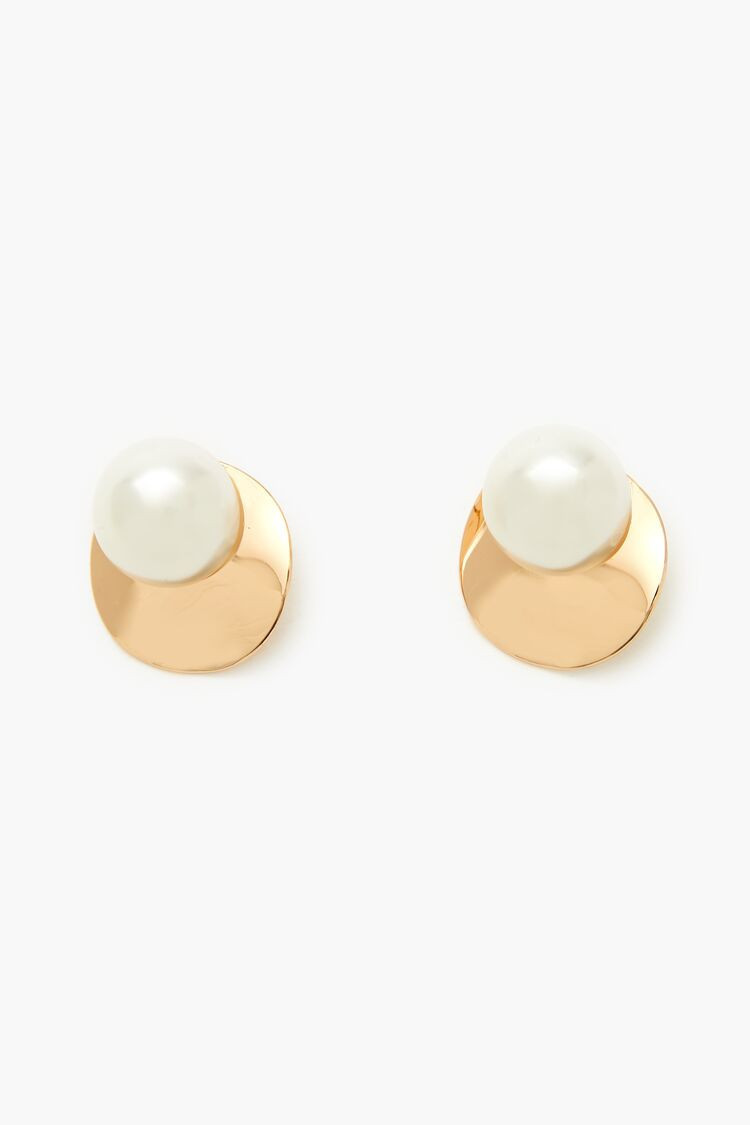 Faux Pearl Stud Earrings | Forever 21