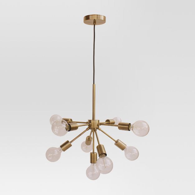 Menlo Asterisk Ceiling Light Brass - Project 62™ | Target