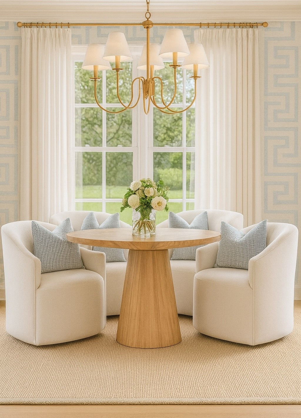 Light and airy dining nook 

#kitchen #dining #homedecor #ltkhkome