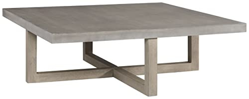 Signature Design by Ashley Lockthorne Contemporary Square Cocktail Table, Gray | Amazon (US)