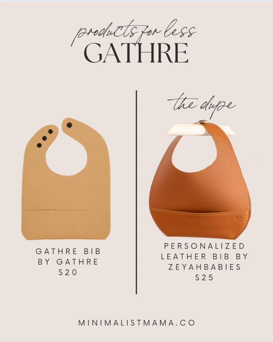Gathre bibs are so cute and this great dupe from Etsy is just as cute and customizable! It’s only $5 more and comes with your sweet babe’s name on it!

Gathre, bibs, leather bib, minimal baby, neutral baby, baby gear, neutral baby gear

#LTKfamily #LTKbump #LTKbaby