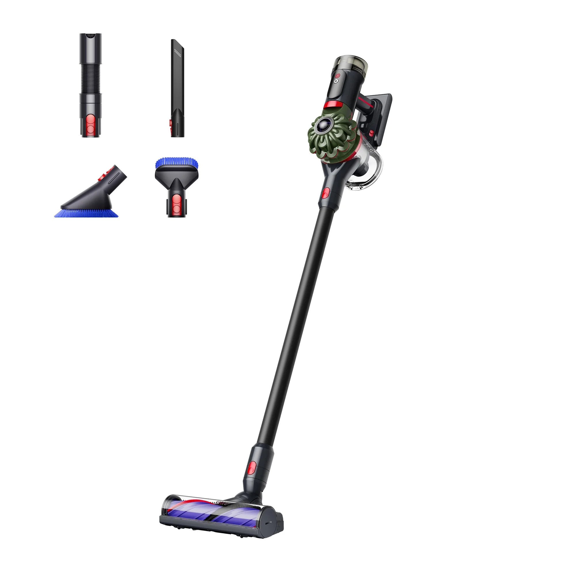 Dyson V8 Cyclone + Car Cleaning Kit Cordless Vacuum | Black/Khaki | New | Newest Gen | Walmart (US)