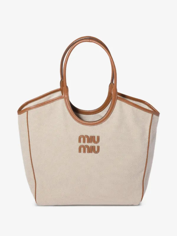 Ivy canvas and leather bag | Farfetch Global