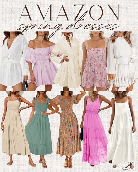 Spring dresses from Amazon!
#founditonamazon 

#LTKSeasonal #LTKstyletip #LTKfindsunder50