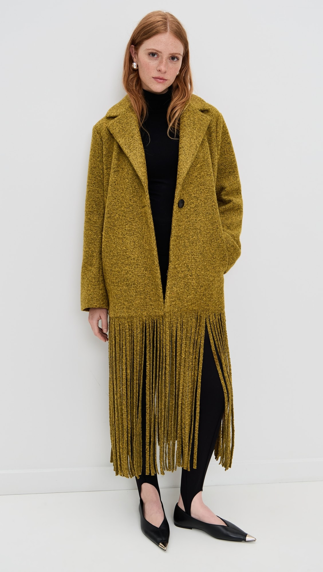 Vero Fringe Coat | Shopbop