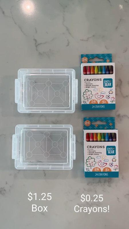 Back to School with Walmart! 

These boxes are $1.25 and crayons $0.25! You can add any sticker and it’s a fun idea for classmates! 

#walmartpartner #walmartbacktoschool #walmartbts #kids #backpack #schoolsupplies 


#LTKBacktoSchool #LTKkids #LTKfamily