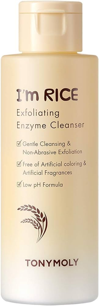 TONYMOLY I'm Rice Exfoliating Enzyme Cleanser, 50 g. | Amazon (US)