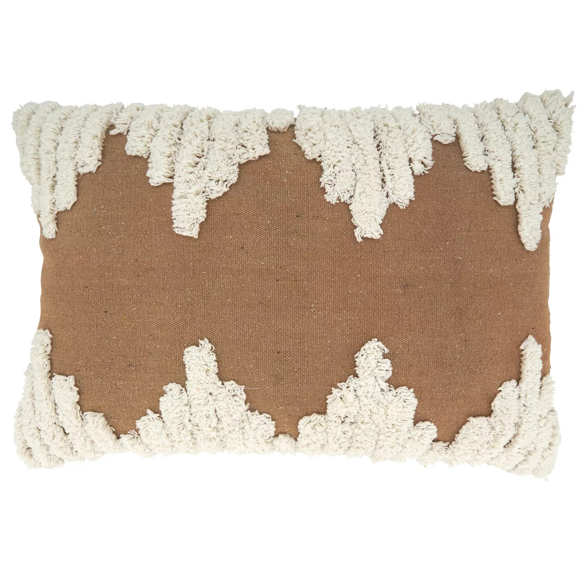 Saro Lifestyle Tufted Throw Pillow With Poly Filling | Target