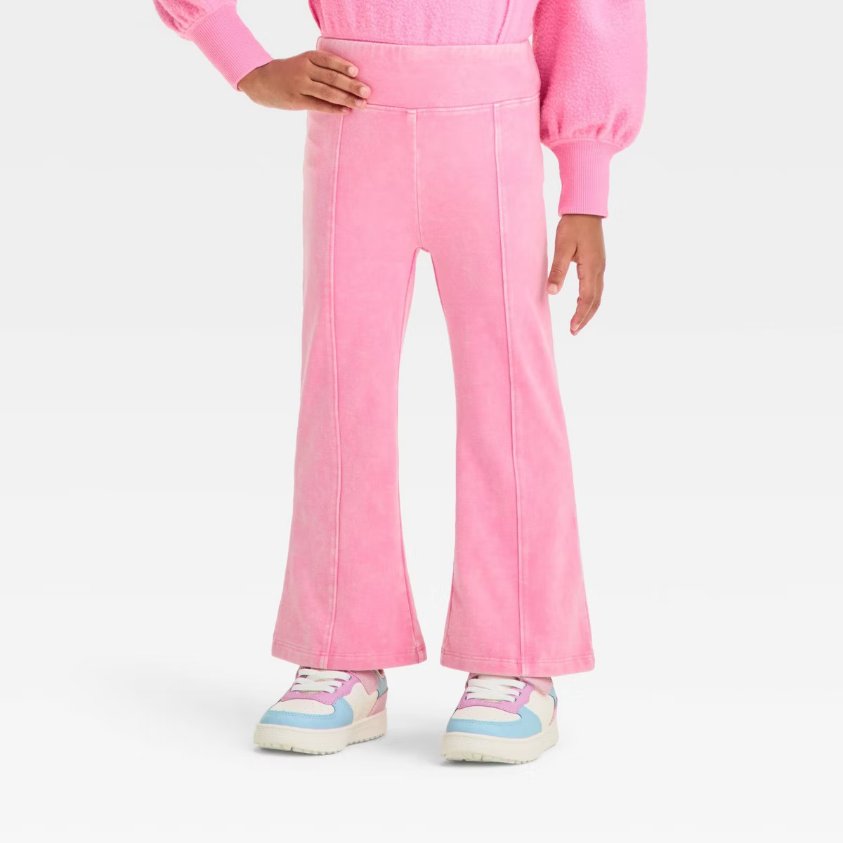 Grayson Mini Toddler Girls' French Terry Flare Leggings | Target