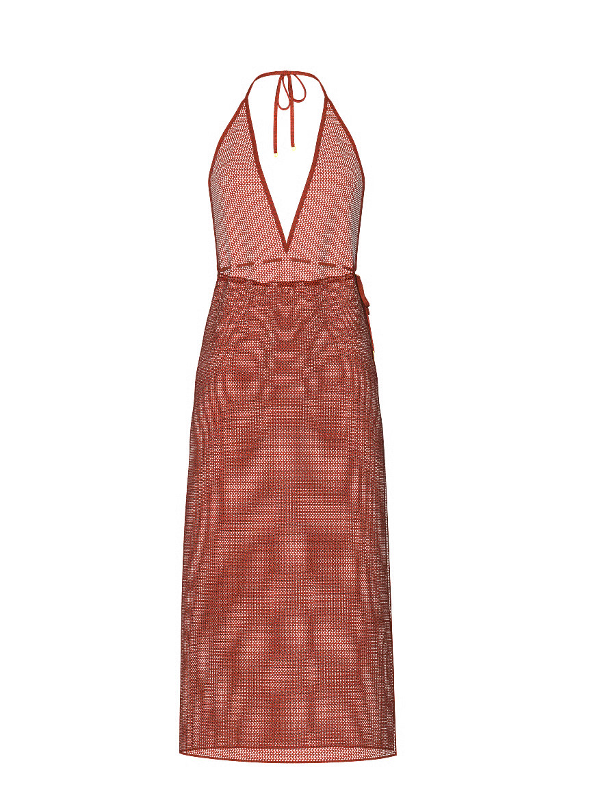 Beachwear Crochet Metallic Plunge Dress | Victoria's Secret (US / CA )