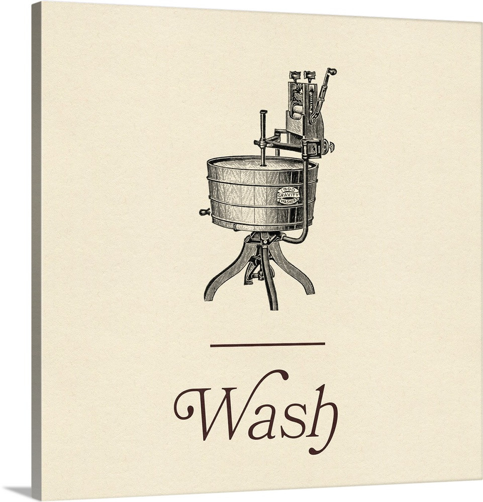 Laundry Sign I Wall Art | Great Big Canvas - Dynamic