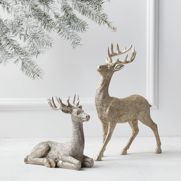 Majestic Deer - 8"H & 14"H | Z Gallerie