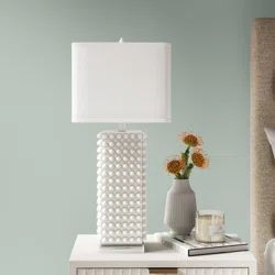 Oden 29" White Standard Table Lamp | Wayfair North America