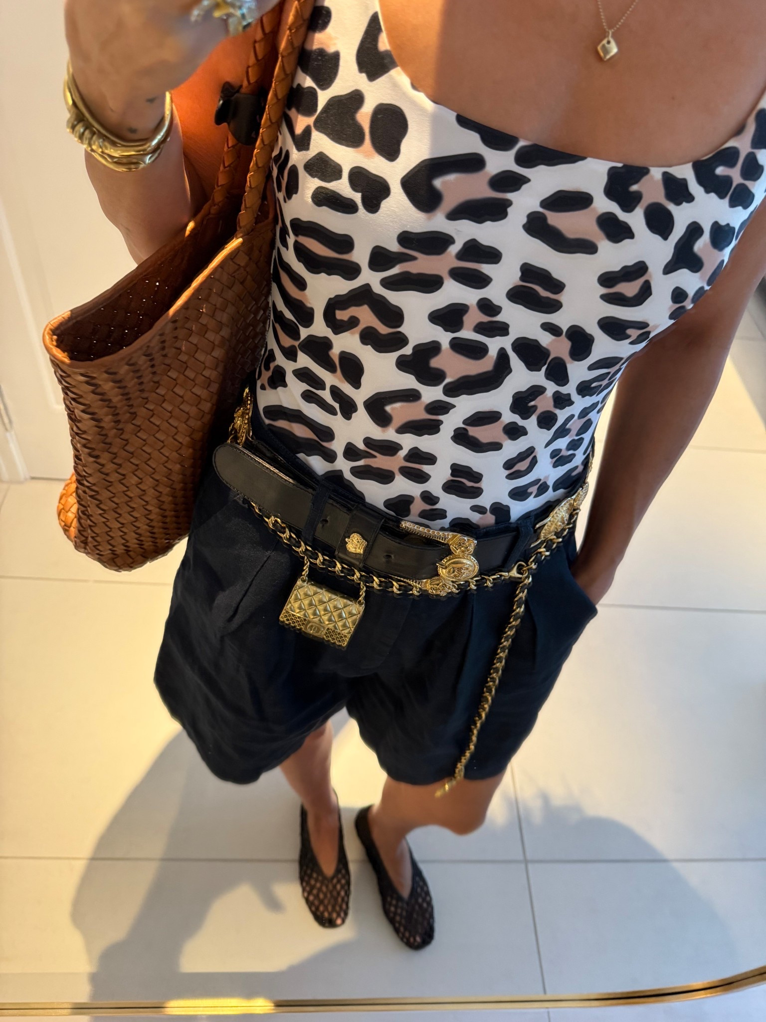 My bathing suit outfit that can take me to a chic coffee date then straight to the pool! #chainbelt #pooloutfit #bermudashorts

#LTKStyleTip #LTKSeasonal #LTKSwim