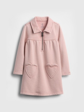 Baby & Toddler VintageSoft Half-Zip Dress | Gap (US)