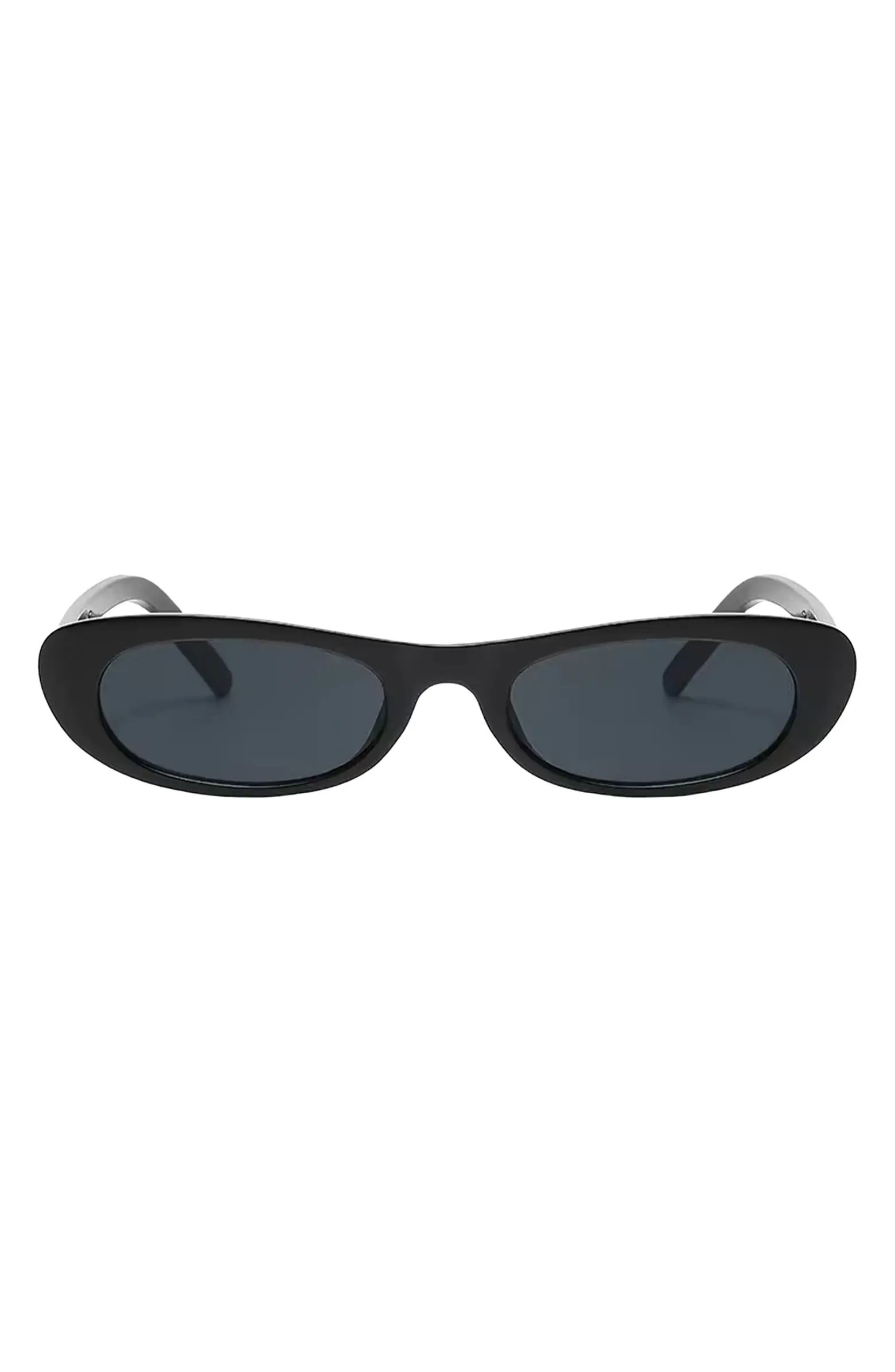 Nina 68mm Polarized Oversize Oval Sunglasses | Nordstrom