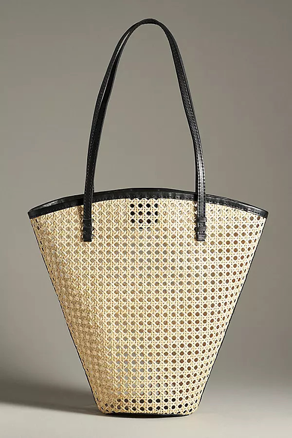 Tula Rattan Bucket Tote | Anthropologie (US)
