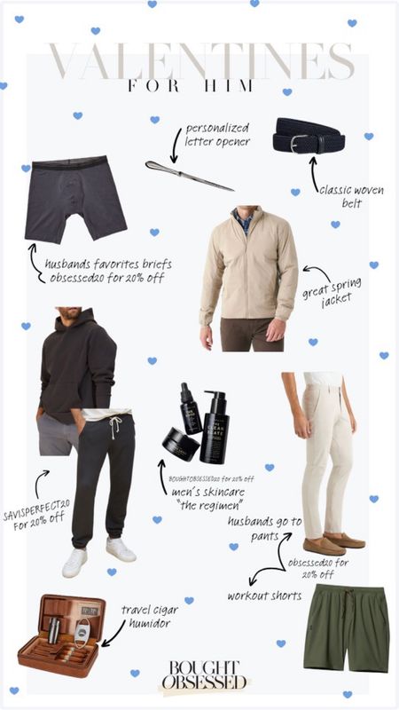 Men’s valentines gift ideas! Use my codes to save $$ 

#LTKGiftGuide #LTKmens #LTKSpringSale