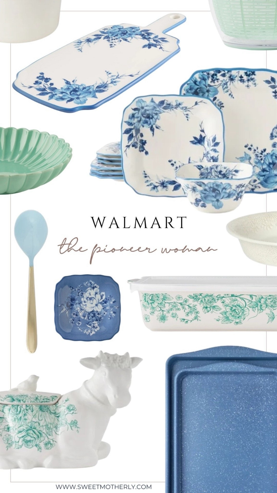 The prettiest floral kitchen finds from The Pioneer Woman at Walmart! These pieces add a charming vintage touch to your kitchen.

#LTKHome #LTKStyleTip