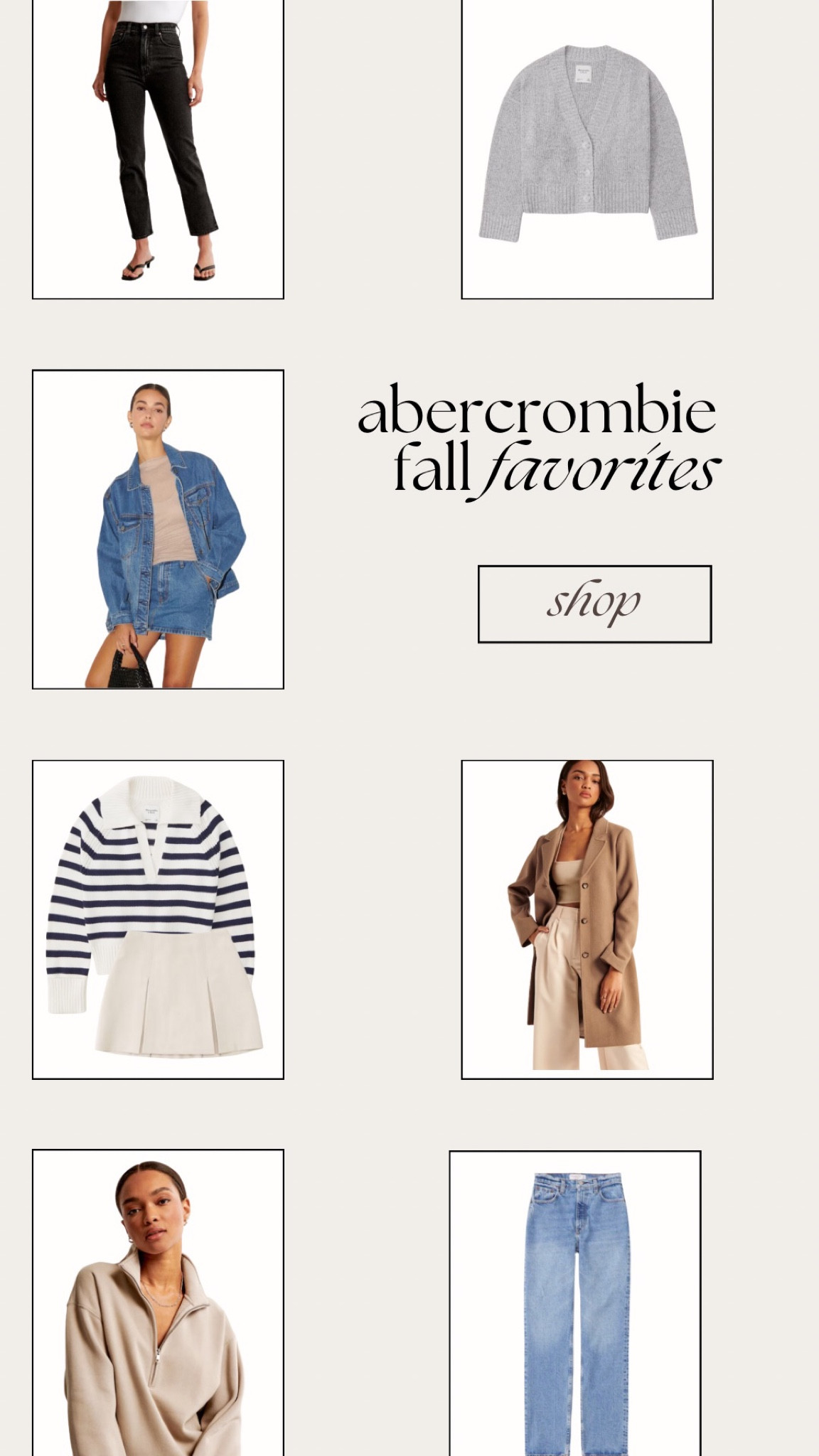 Abercrombie fall favorite on sale code AFLTK 

#LTKSeasonal #LTKfindsunder50 #LTKSale
