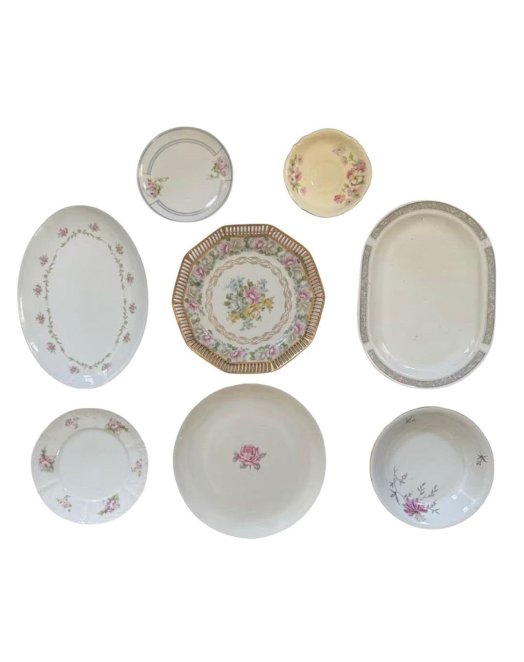 UNIQUE GIFT - VINTAGE MISMATCH CHINA