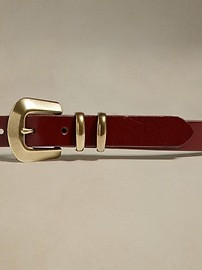 Angolo Leather Belt | Banana Republic (US)