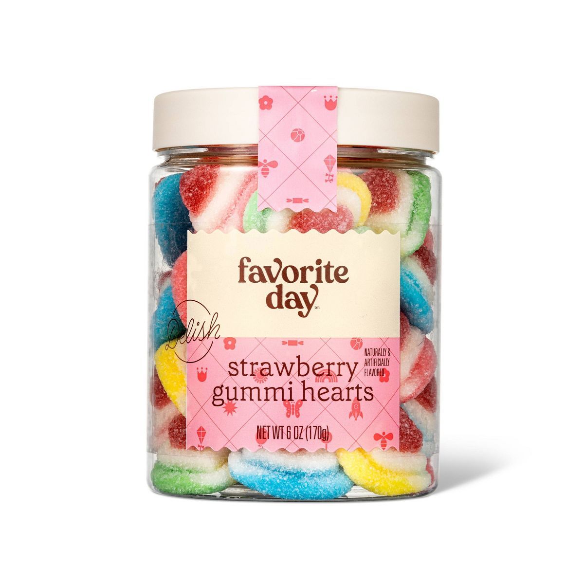 Strawberry Gummi Hearts - 6oz - Favorite Day™ | Target