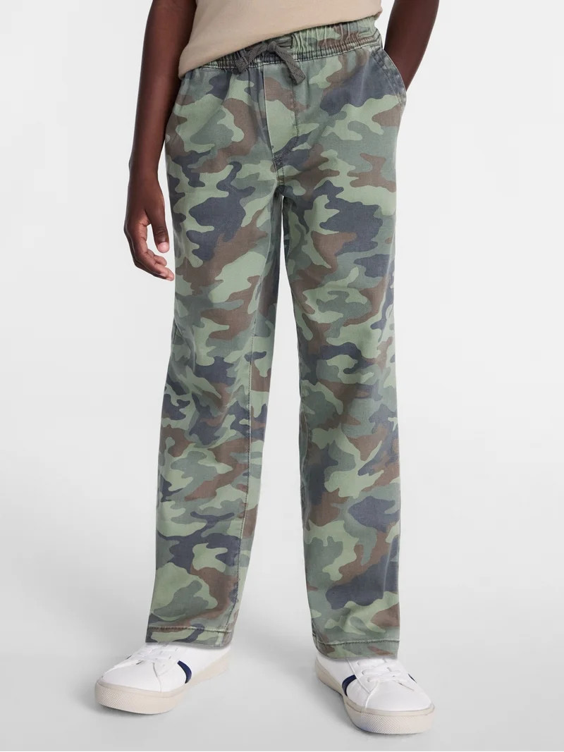 Wonder Nation Boys Pull On Pants, Sizes 4-18 & Husky | Walmart (US)