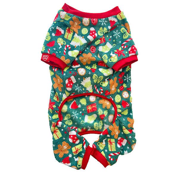 Build-A-Bear Holiday Green Christmas Dog Pajama's | PetSmart