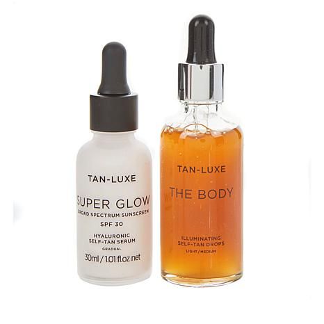 exclusive!

                Tan-Luxe Protect & Glow Set | HSN