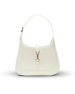 Shoulder Bag for Women - Small Shoulder Purses - Top Handle Structured Handbags - Adjustable Stra... | Amazon (US)