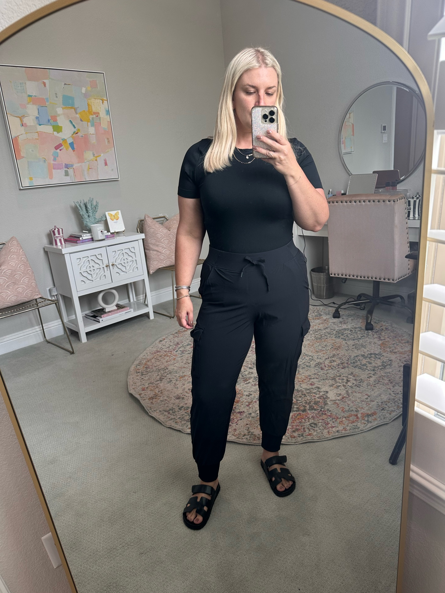 Immediately split coffee in the white shirt so here’s the black version with a baby tee 😂

#LTKSeasonal #LTKitbag #LTKmidsize